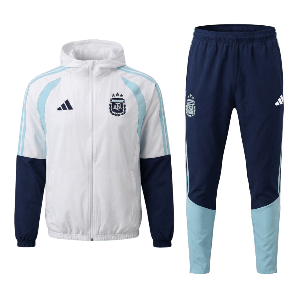 Argentina Hoodie Tracksuit 2026 White