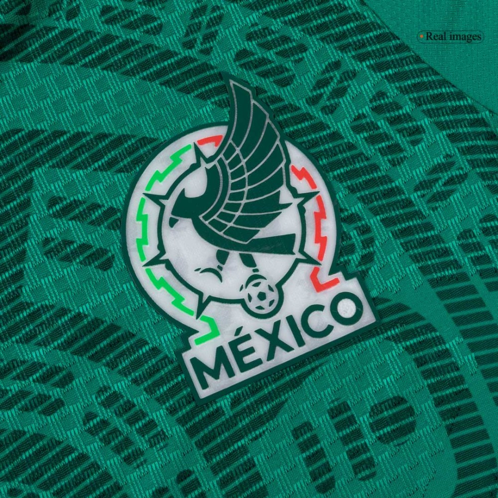 Mexico Home Long Sleeve Player Version Jersey World Cup 2026