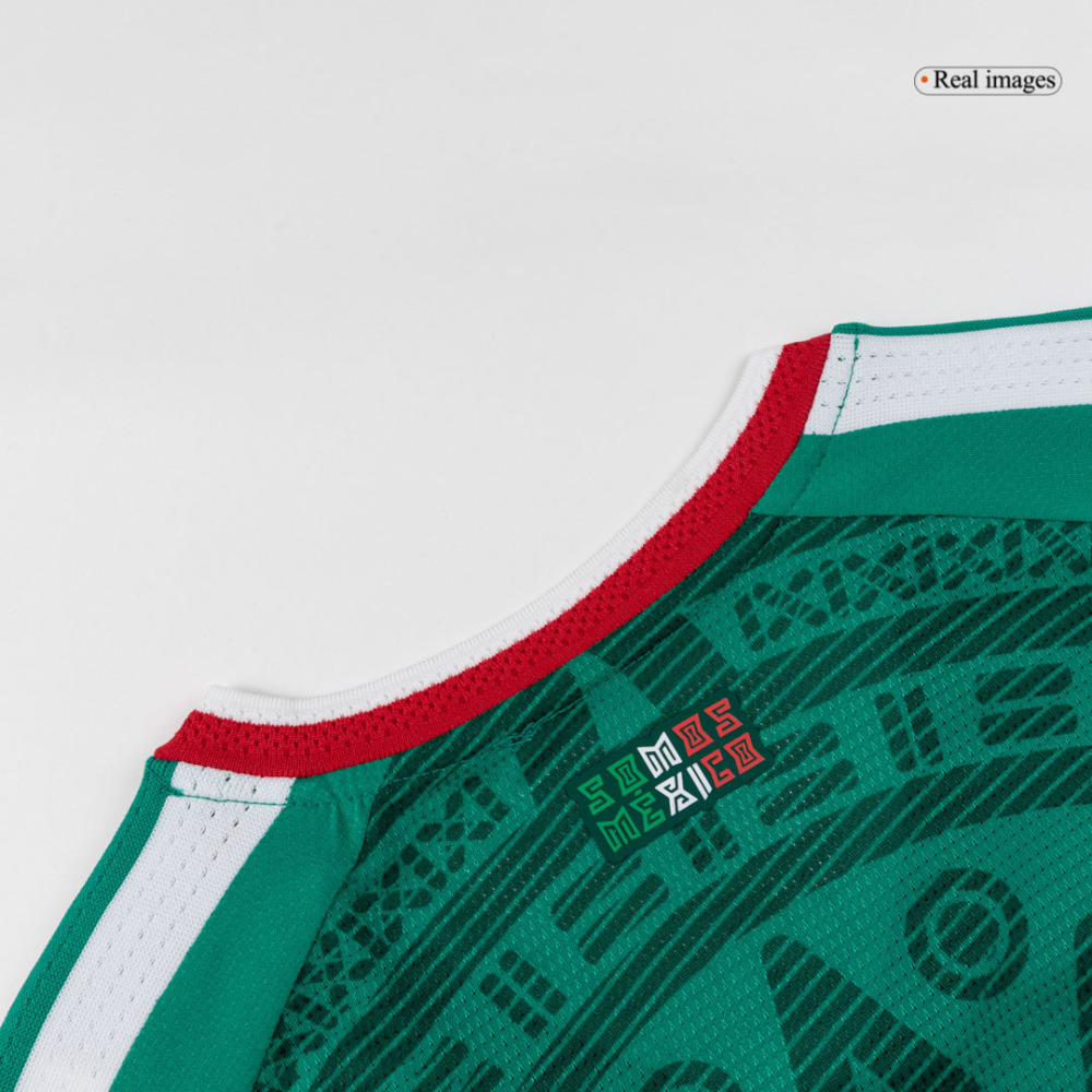 Mexico Home Long Sleeve Player Version Jersey World Cup 2026