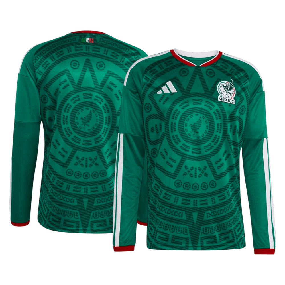 Mexico Home Long Sleeve Jersey World Cup 2026