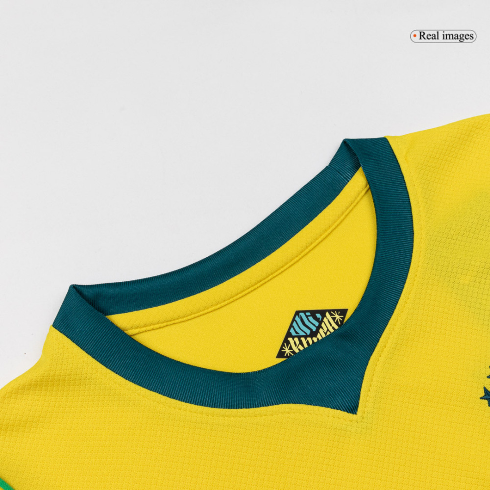 Brazil Home Kids Soccer Jerseys Full Kit World Cup 2026