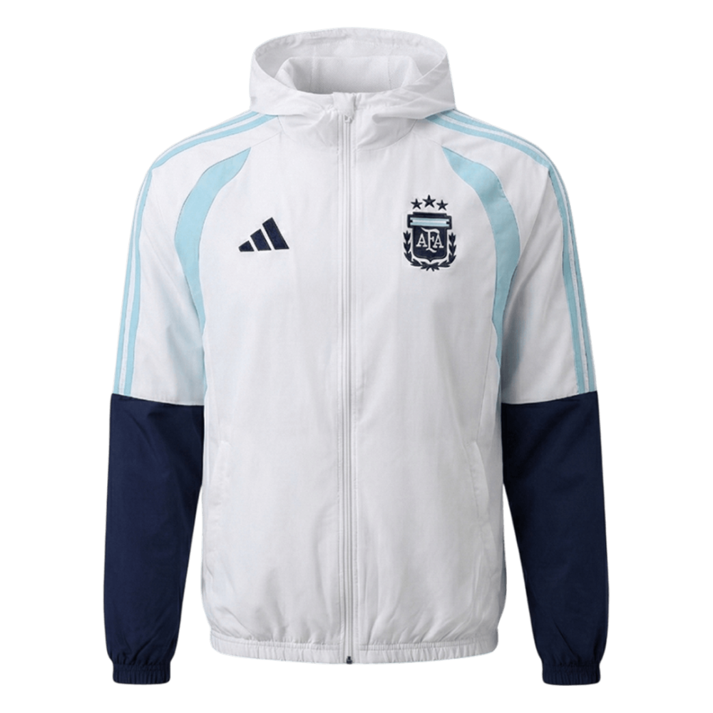Argentina Hoodie Jacket 2026 - White