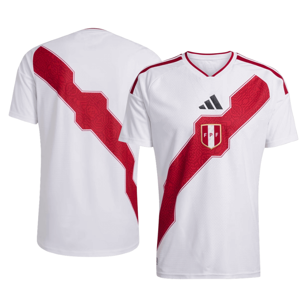 Peru Home Soccer Jersey World Cup 2026