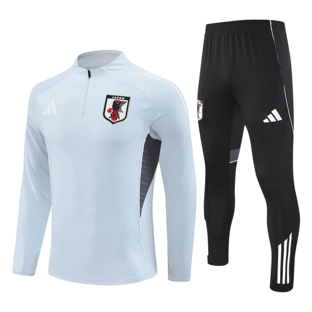 Japan 1/4 Zip Kids Adult Tracksuit 2026 White