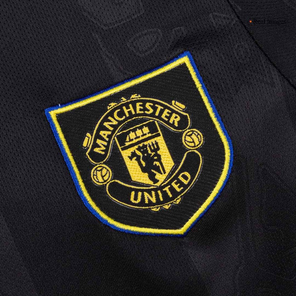 Manchester United Third Away Kids Soccer Jerseys Full Kit 2025/26