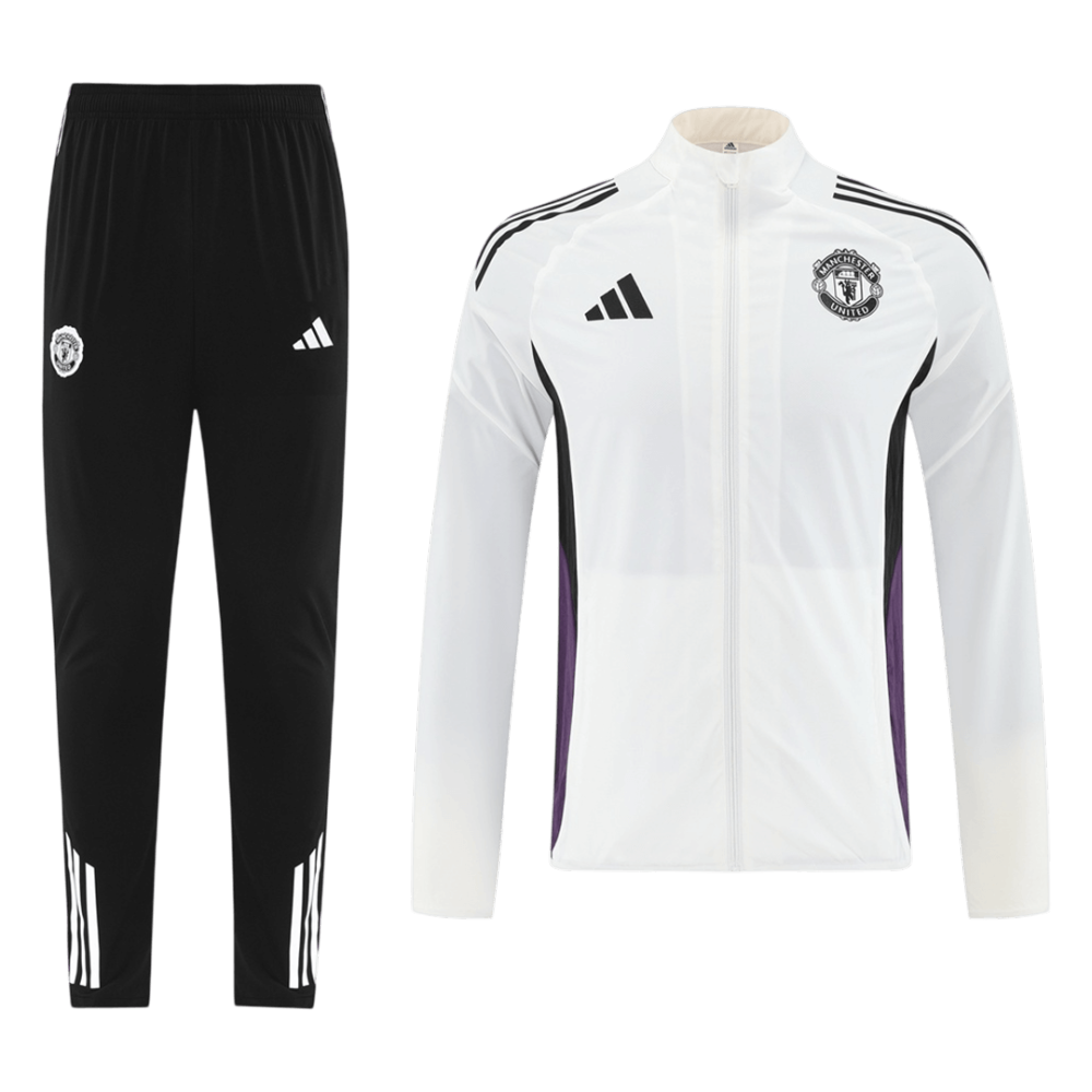 Manchester United Tracksuit 2025/26 White