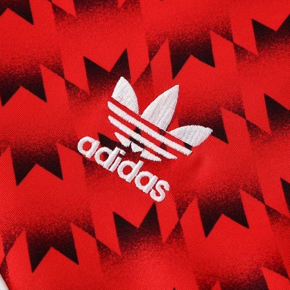 Manchester United Jacket Tracksuit 2025/26 Red&Black