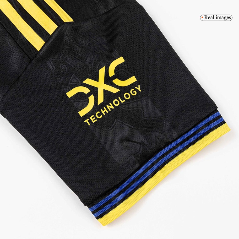 Manchester United Third Away Kids Soccer Jerseys Full Kit 2025/26
