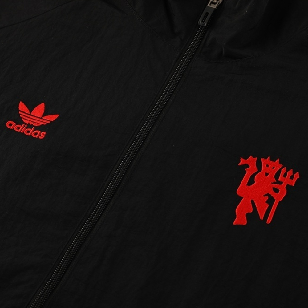 Manchester United Windbreaker Jacket 2025/26 - Black