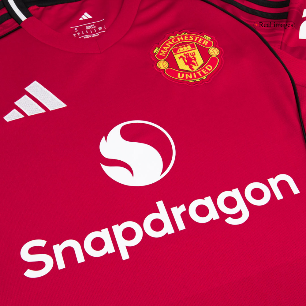 Manchester United Home Jerseys Kit 2025/26
