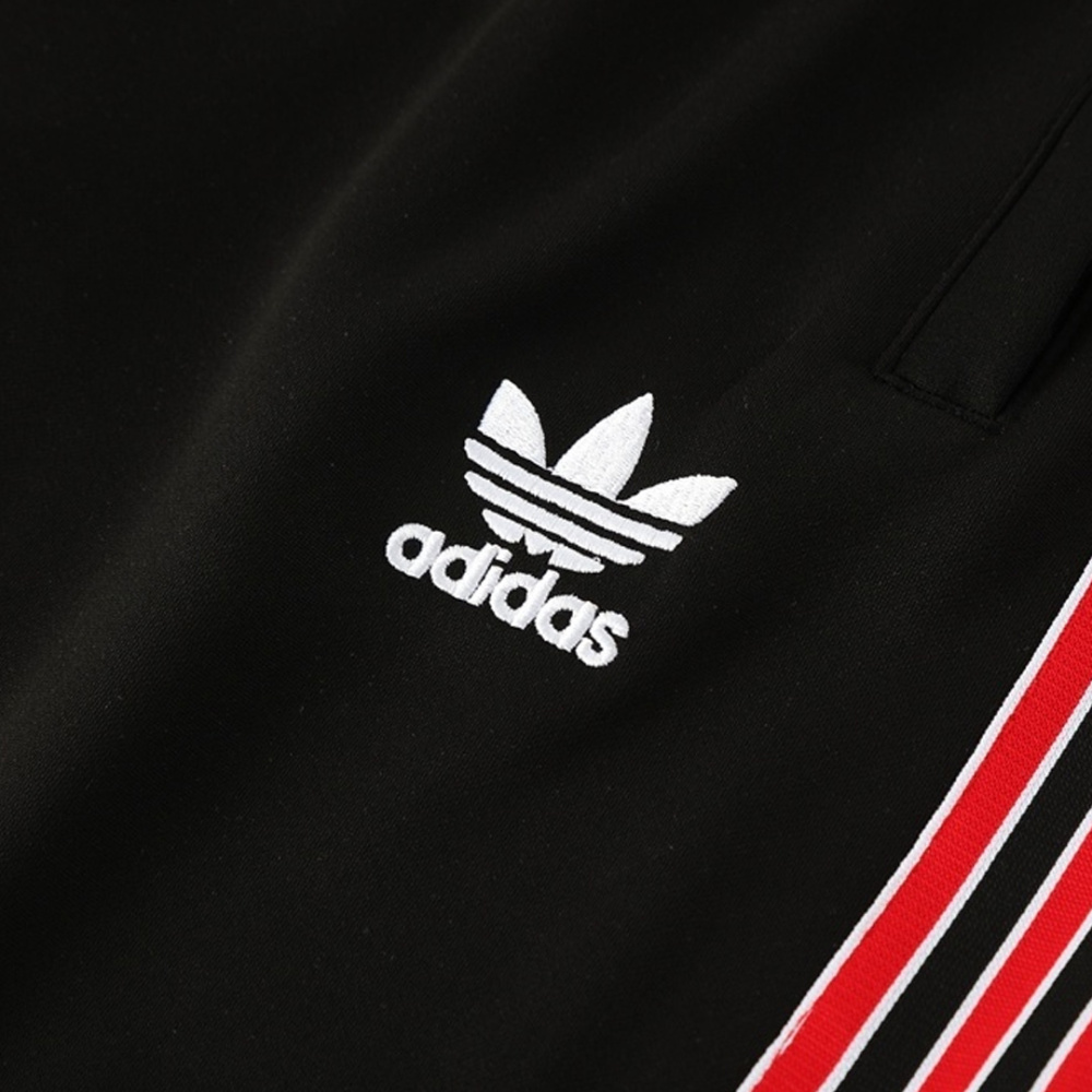 Manchester United Jacket Tracksuit 2025/26 Red&Black