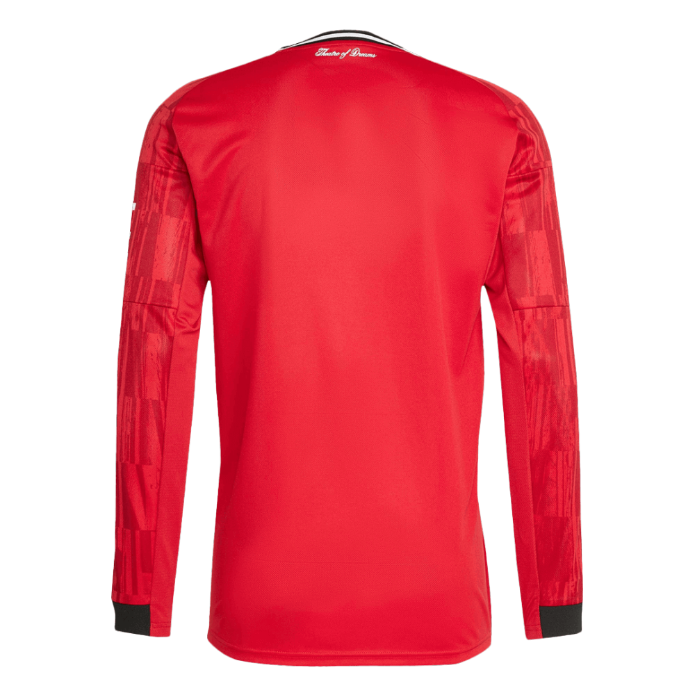 Manchester United Home Long Sleeve Jersey 2025/26
