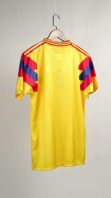 Retro Soccer Jersey Colombia Home 1990