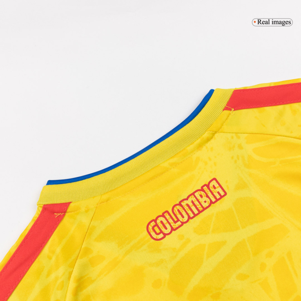 Colombia Home Kids Soccer Jerseys Full Kit World Cup 2026
