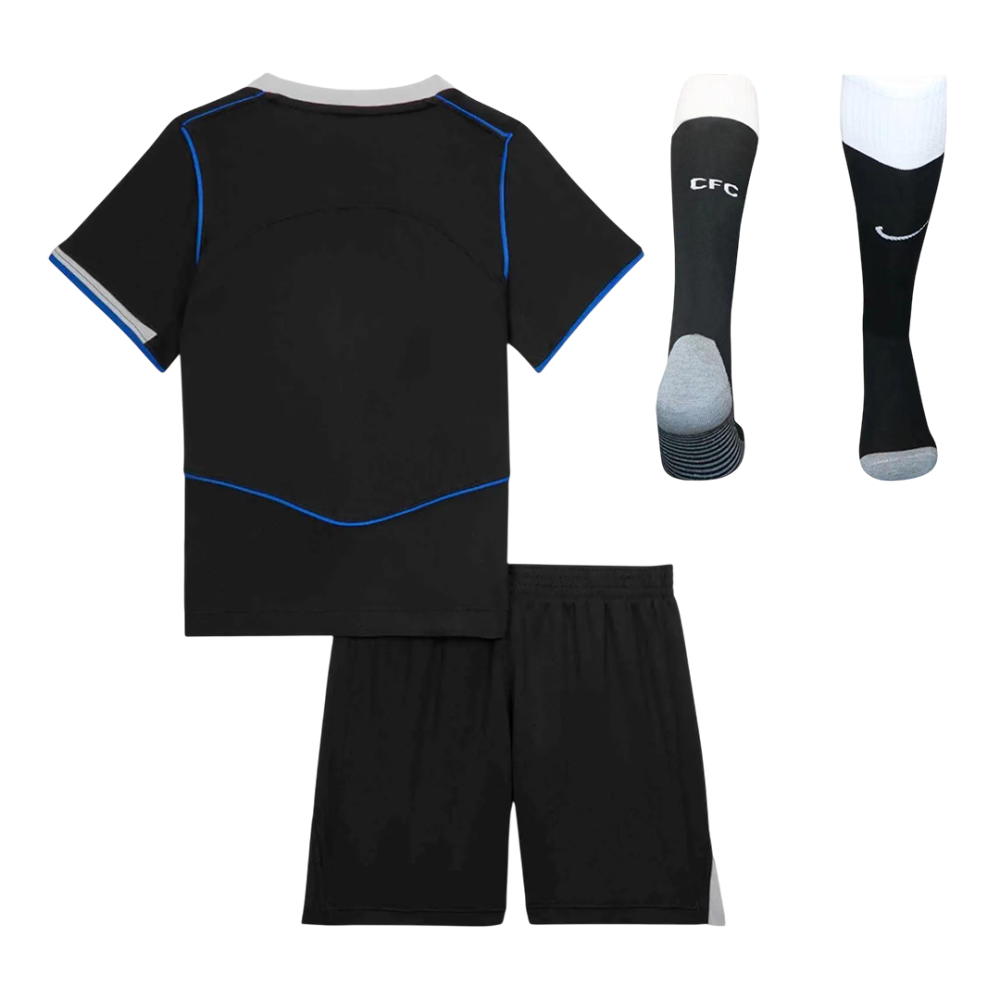 Chelsea Third Away Kids Soccer Jerseys Full Kit 2025/26