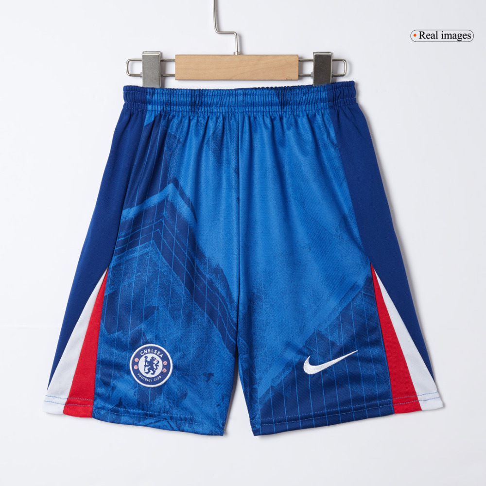 Chelsea Home Kids Soccer Jerseys Full Kit 2025/26