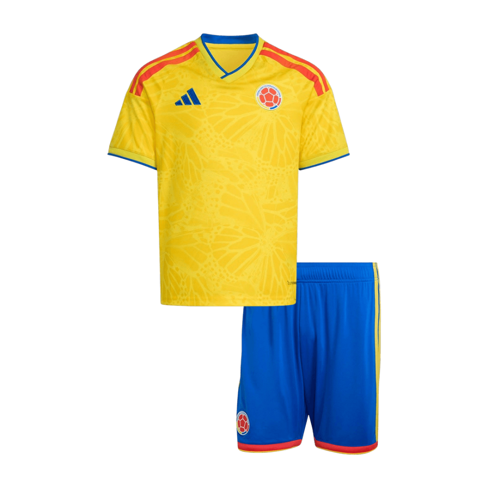 Colombia Home Kids Soccer Jerseys Full Kit World Cup 2026