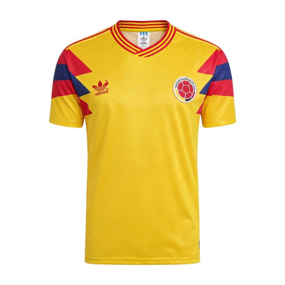Retro Soccer Jersey Colombia Home 1990