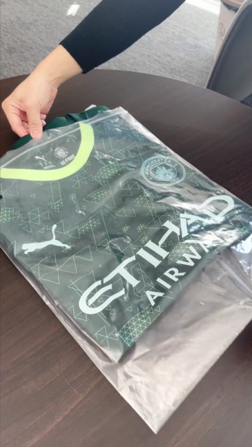 Manchester City Fourth Away Soccer Jersey 2025/26