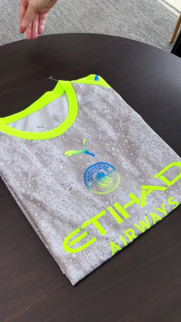 Manchester City Third Away Soccer Jersey 2025/26