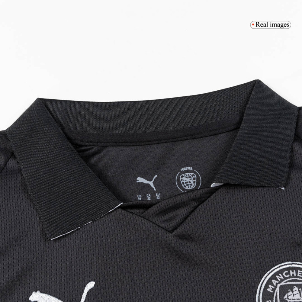 Manchester City Away Kids Soccer Jerseys Full Kit 2025/26
