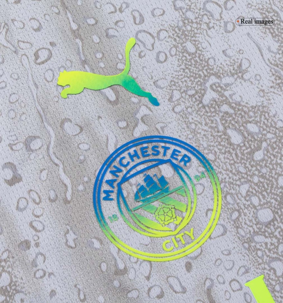 Manchester City Third Away Kids Soccer Jerseys Full Kit 2025/26