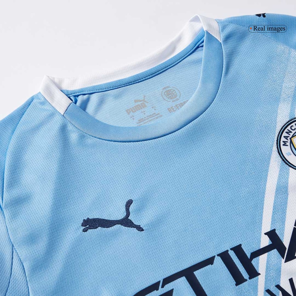 Manchester City Home Long Sleeve Jersey 2025/26