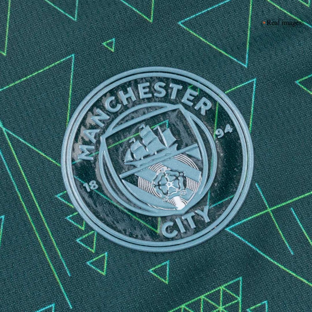 Manchester City Fourth Away Kids Soccer Jerseys Kit 2025/26