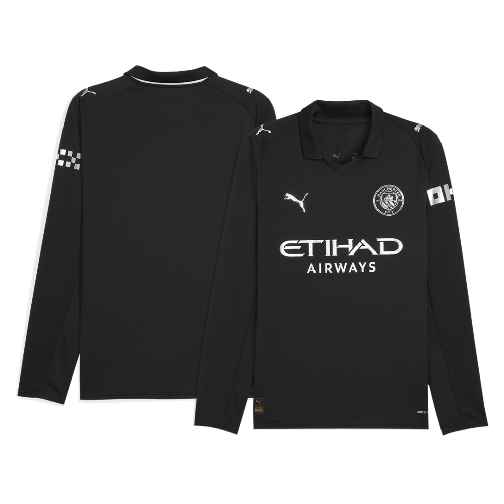 Manchester City Away Long Sleeve Jersey 2025/26