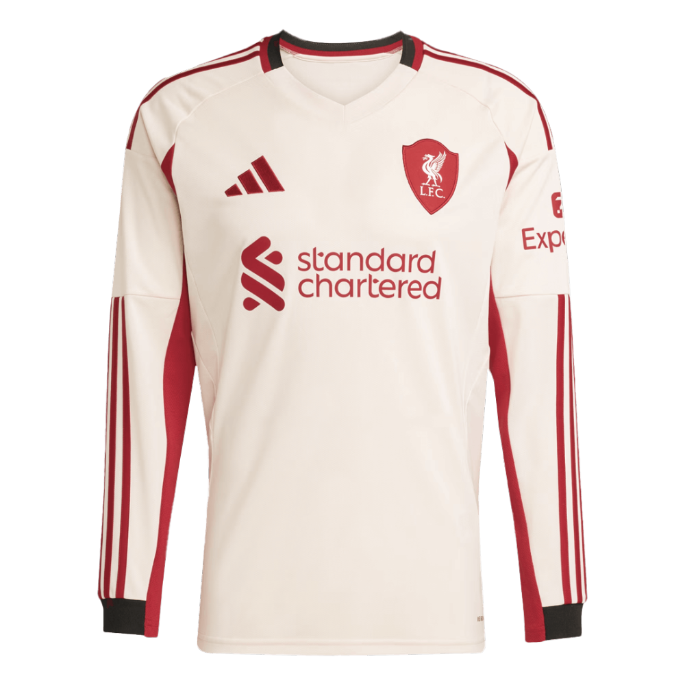 Liverpool Away Long Sleeve Jersey 2025/26