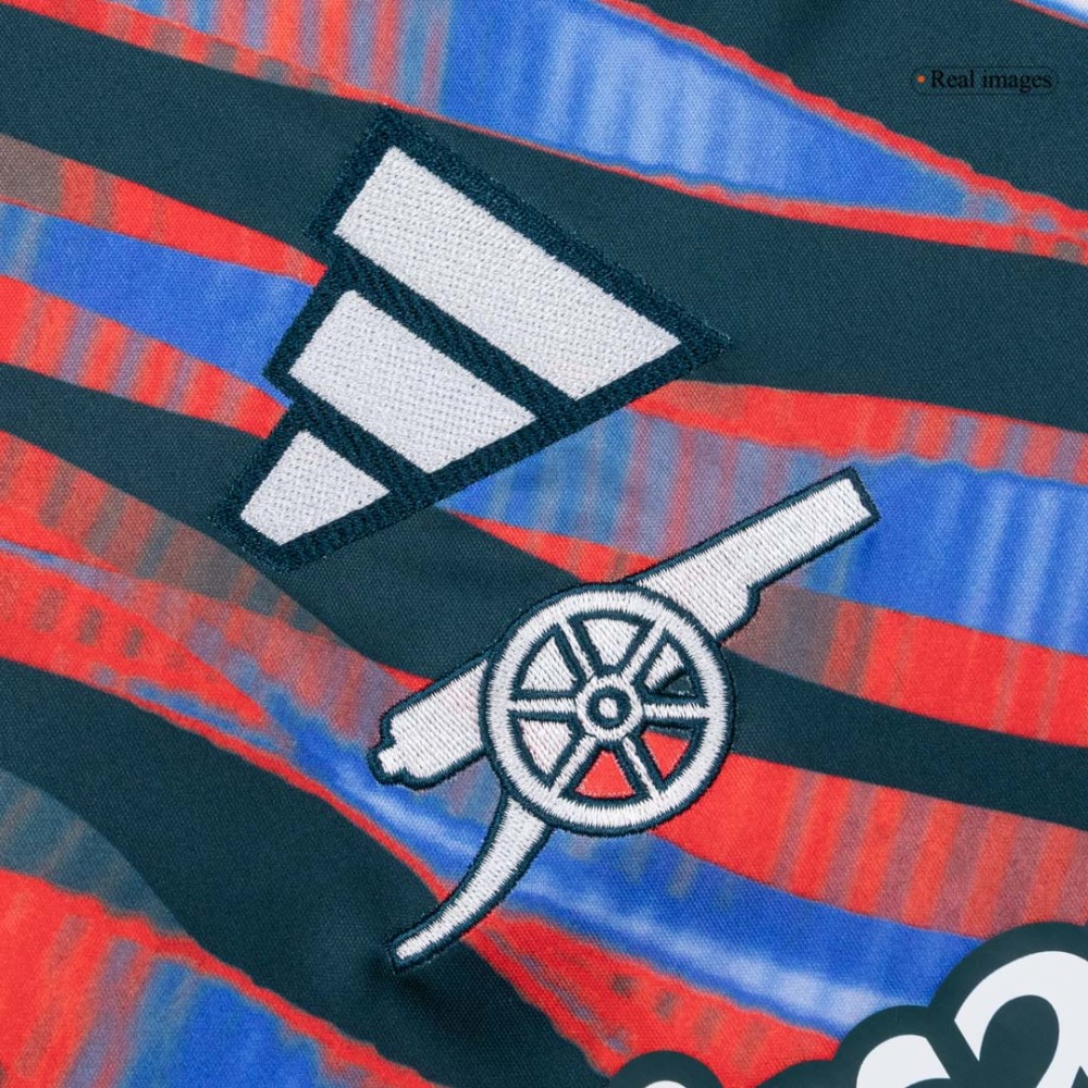 Arsenal Pre-Match Soccer Jersey 2025/26 Blue&Red