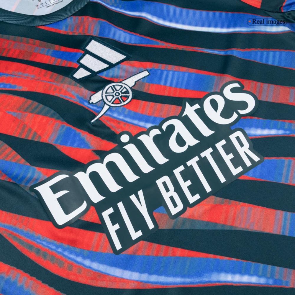 Arsenal Pre-Match Soccer Jersey 2025/26 Blue&Red