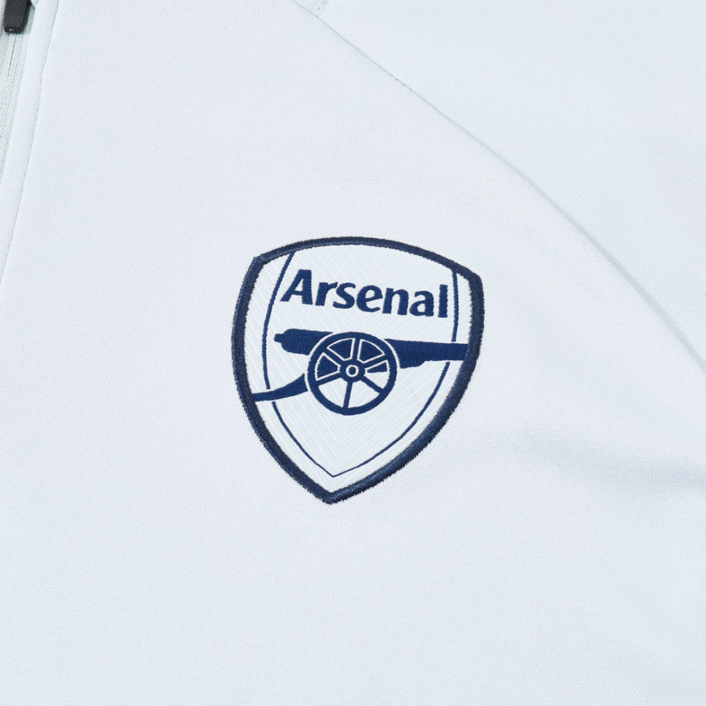 Arsenal 1/4 Zip Tracksuit 2025/26 White