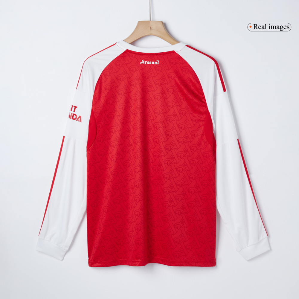 Arsenal Home Long Sleeve Jersey 2025/26