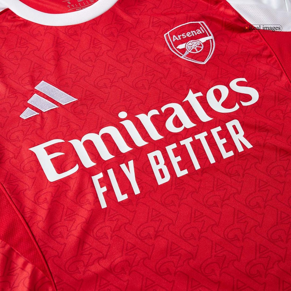 Arsenal Home Long Sleeve Jersey 2025/26