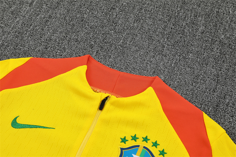 Brazil 1/4 Zip Tracksuit 2025/26 Kids Adult