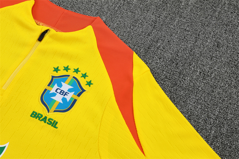 Brazil 1/4 Zip Tracksuit 2025/26 Kids Adult