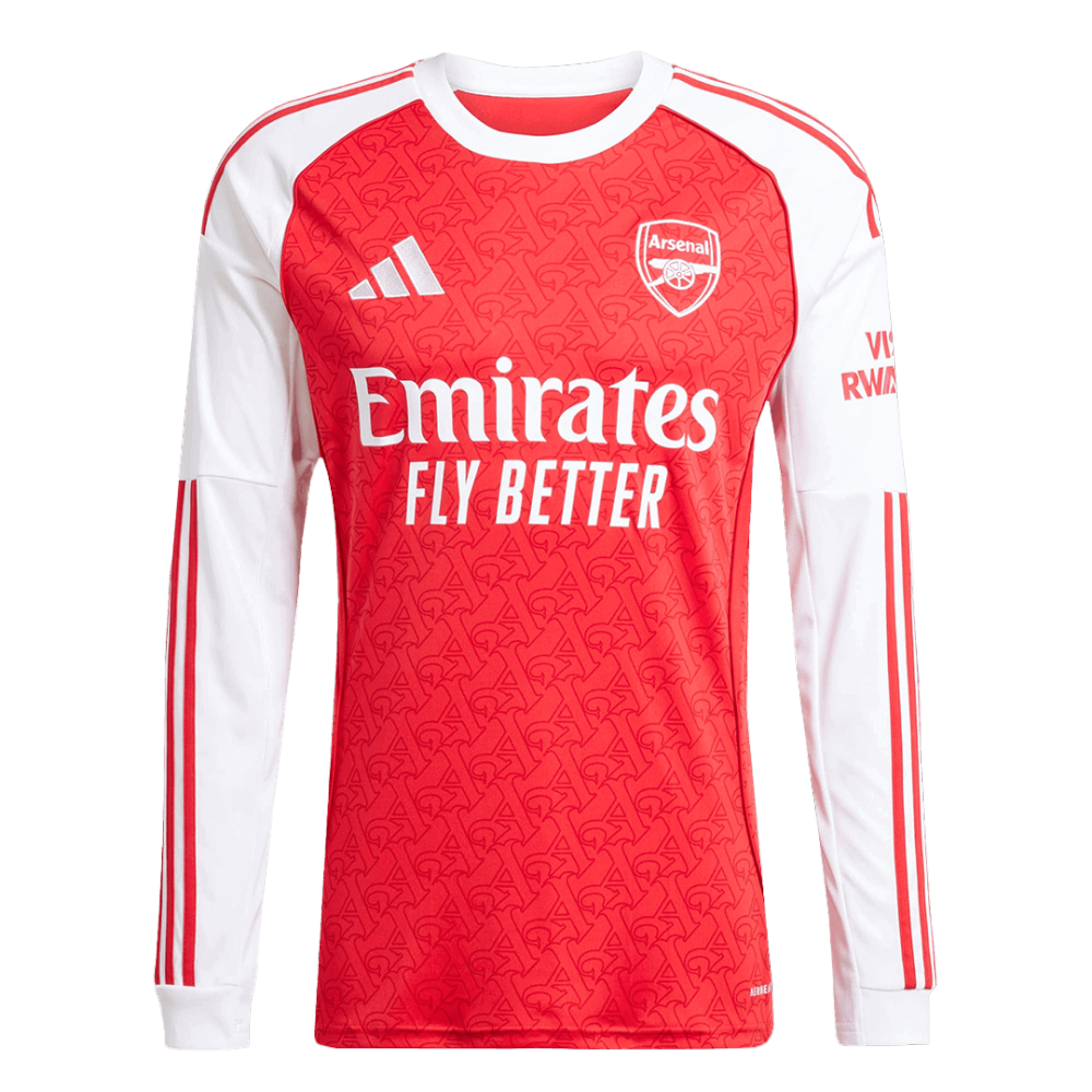 Arsenal Home Long Sleeve Jersey 2025/26