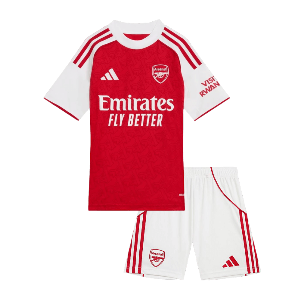 Arsenal Home Kids Soccer Jerseys Full Kit 2025/26