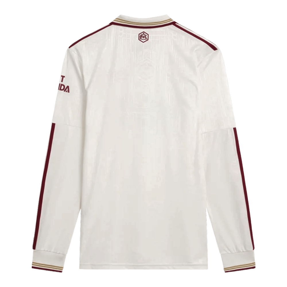Arsenal Third Away Long Sleeve Jersey 2025/26