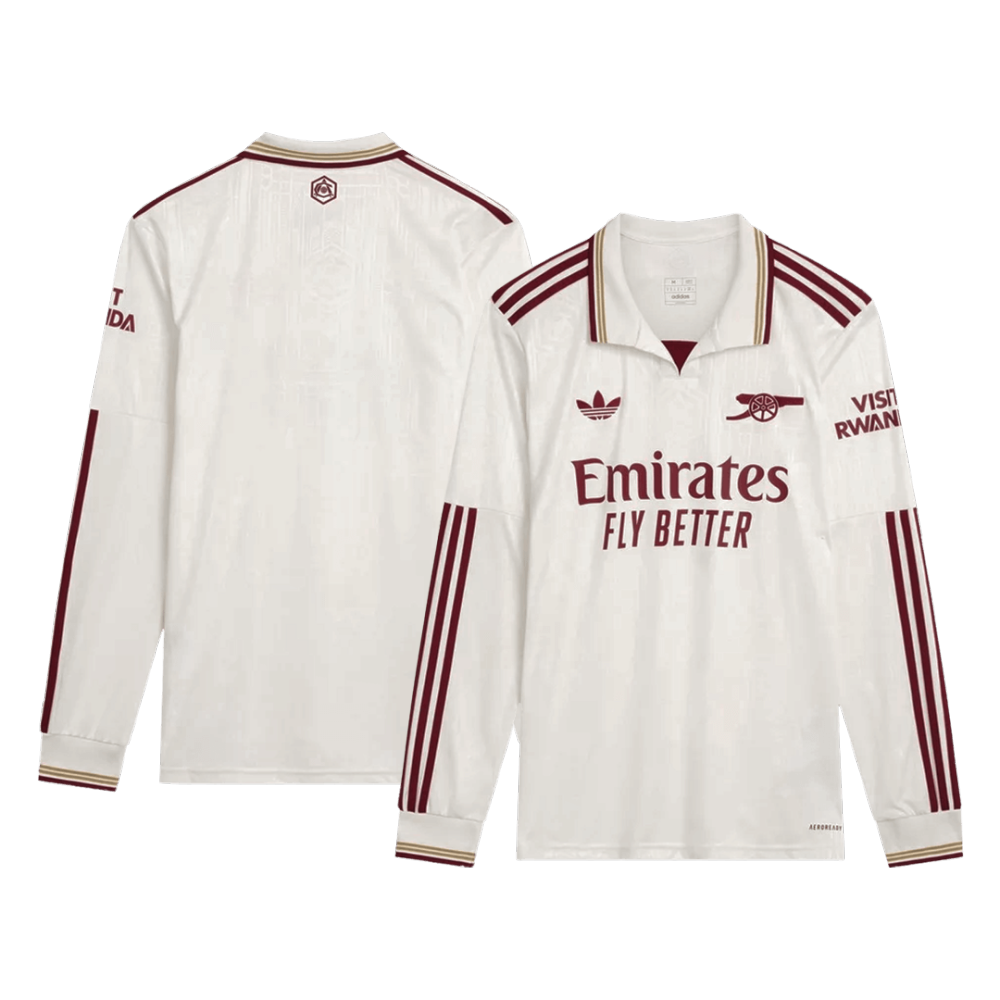 Arsenal Third Away Long Sleeve Jersey 2025/26