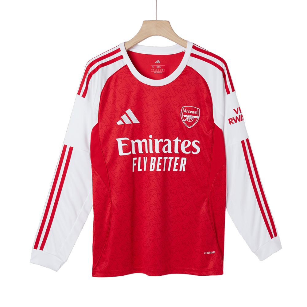 Arsenal Home Long Sleeve Jersey 2025/26