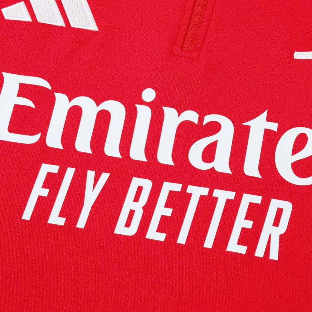 Arsenal 1/4 Zip Tracksuit 2025/26 Red