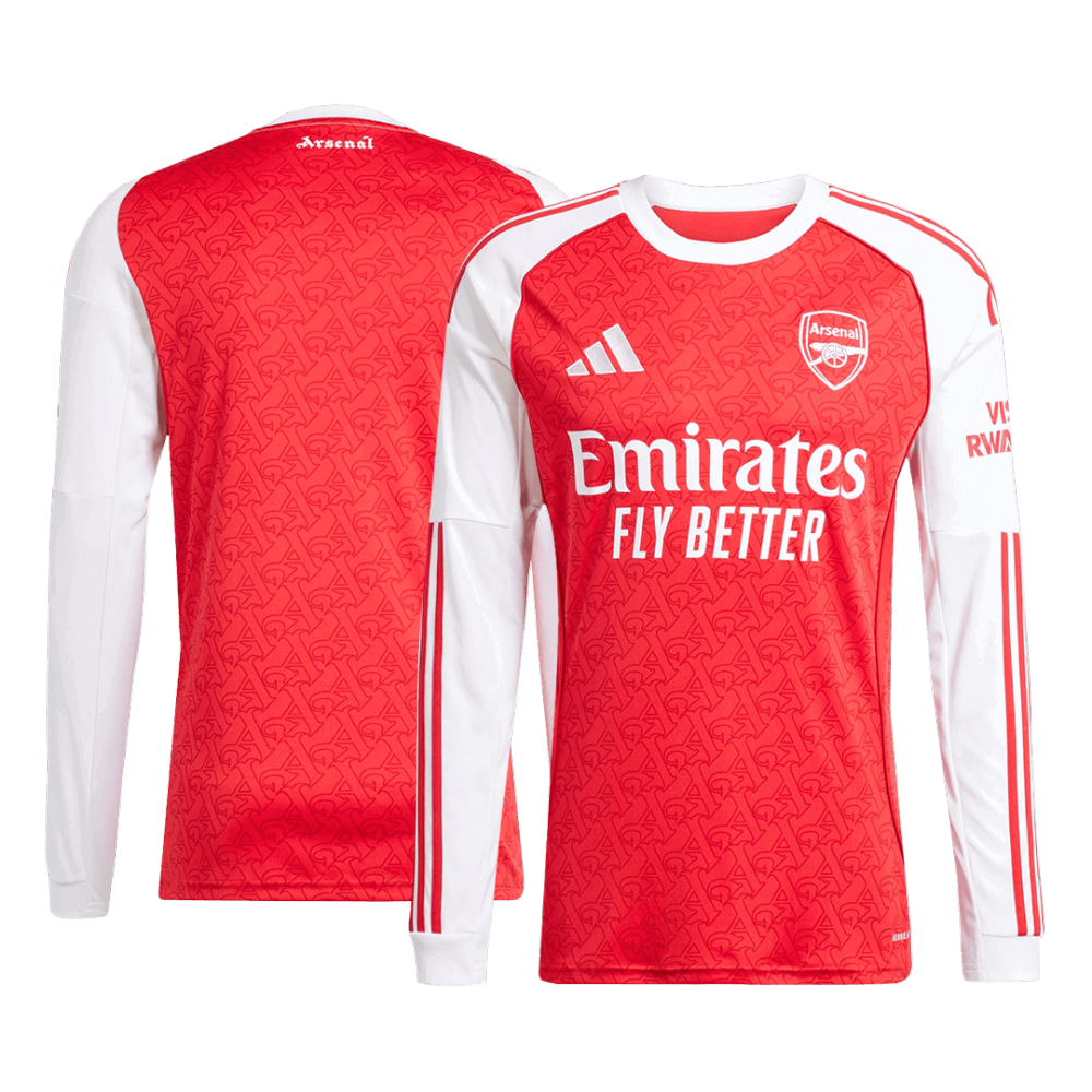 Arsenal Home Long Sleeve Jersey 2025/26