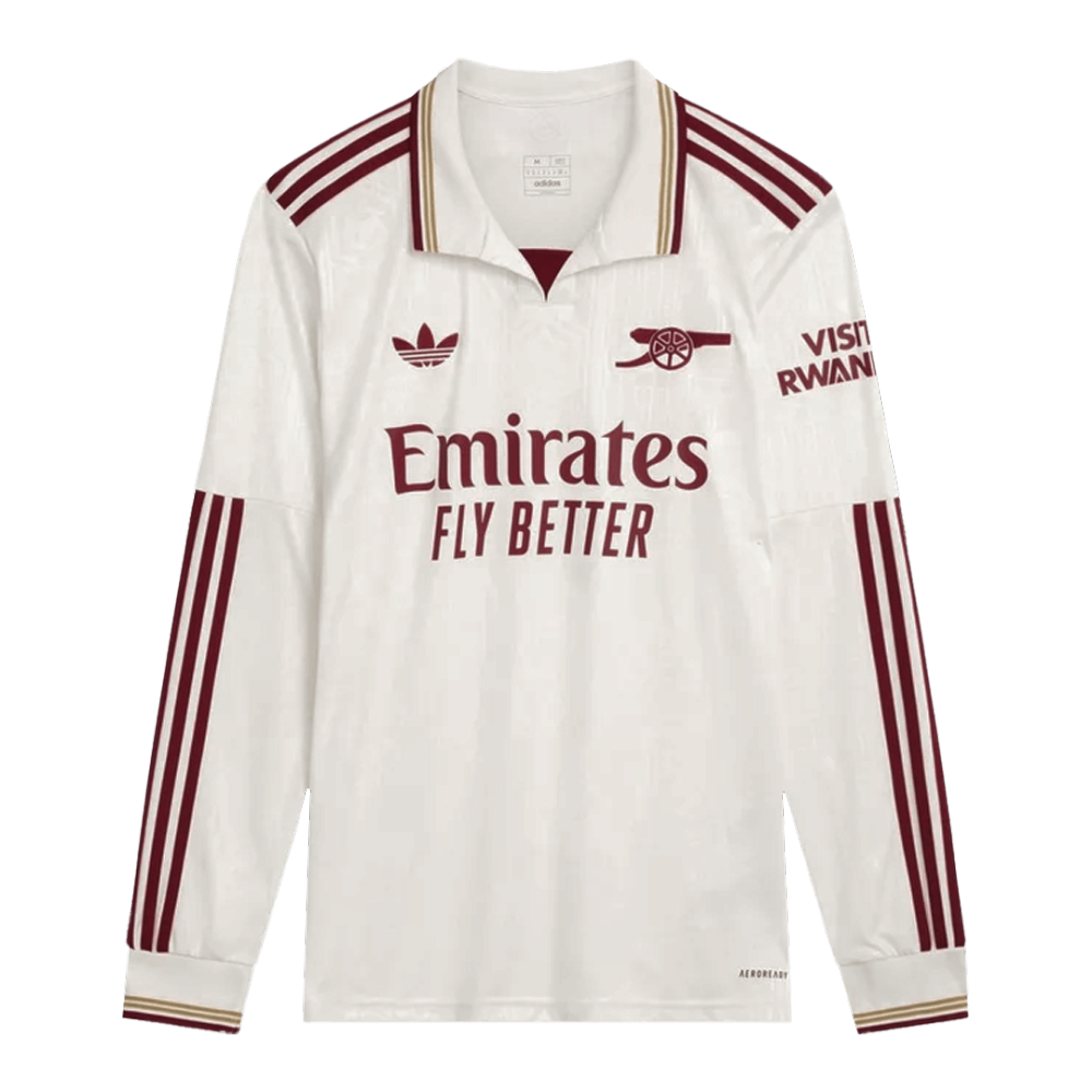 Arsenal Third Away Long Sleeve Jersey 2025/26