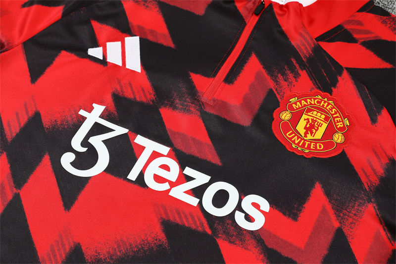 Manchester United 1/4 Zip Tracksuit 2025/26 Kids Adult