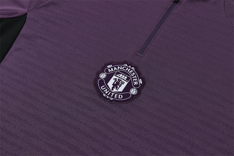 Manchester United 1/4 Zip Tracksuit 2025/26 Kids Adult