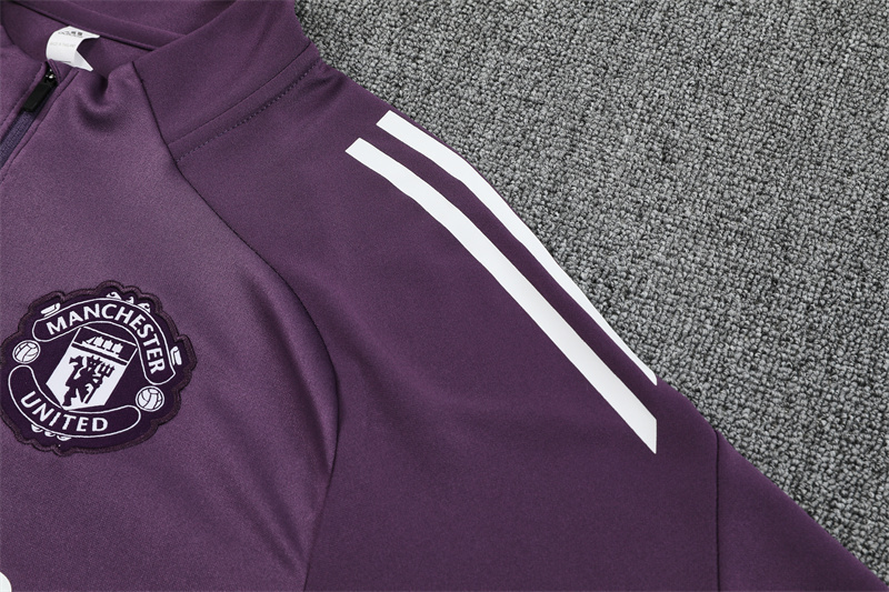 Manchester United 1/4 Zip Tracksuit 2025/26 Kids Adult