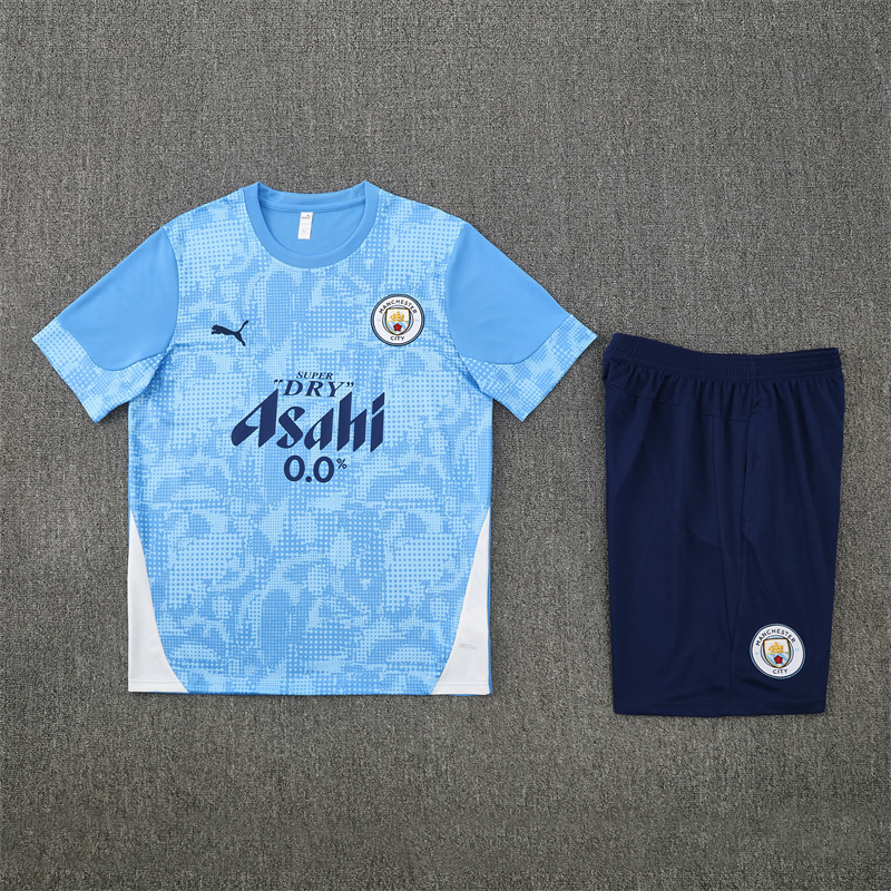 Manchester City Pre-Match Jerseys Kit 2025/26