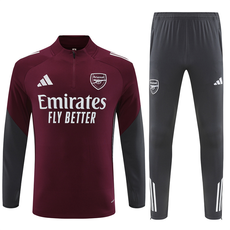 Arsenal 1/4 Zip Tracksuit 2025/26 Kids Adult